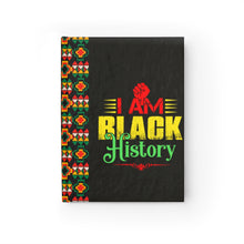 Load image into Gallery viewer, I AM BLACK HISTORY Journal - Ruled Line
